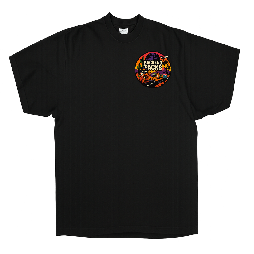 Backend Packs Heavyweight T-Shirt